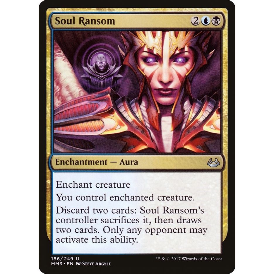 Image for Soul Ransom (186) (MM3) - Magic: The Gathering
