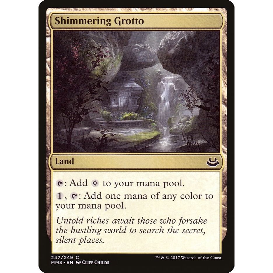 Image for Shimmering Grotto (247) (MM3) - Magic: The Gathering