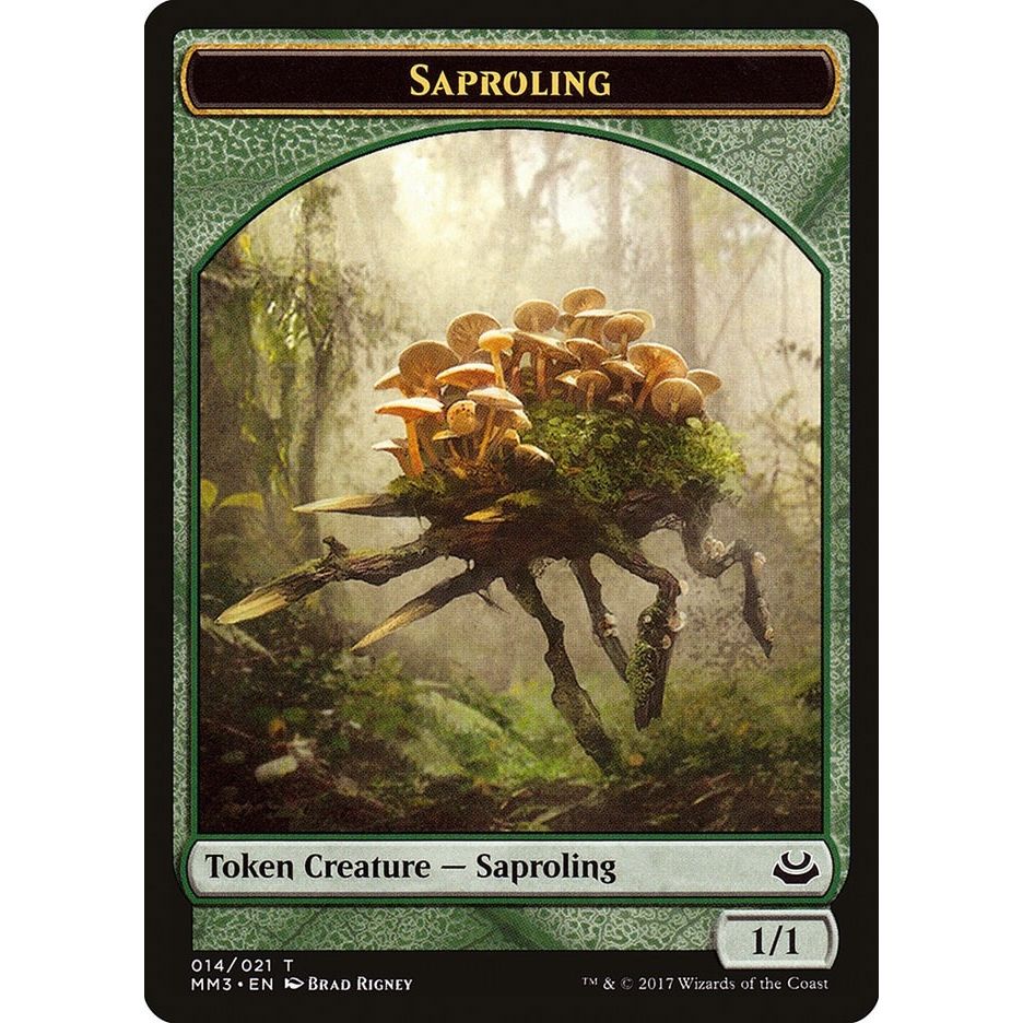 Image for Saproling Token (14) (MM3) - Magic: The Gathering