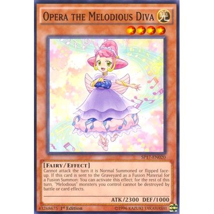 Image for Opera the Melodious Diva (SP17-EN020) (SP17) - YuGiOh