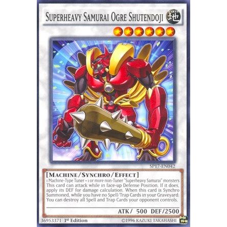 Image for Superheavy Samurai Ogre Shutendoji (SP17-EN042) (SP17) - YuGiOh