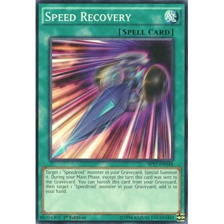 Image for Speed Recovery (Starfoil) (SP17-EN048) (SP17) - YuGiOh