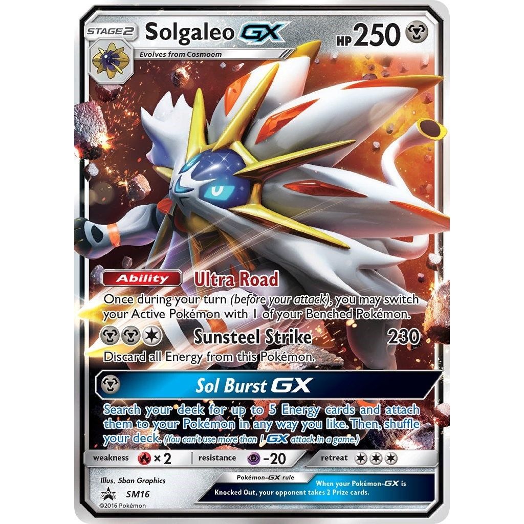 Image for Solgaleo GX - SM16 (SM16) (SMP) - Pokemon