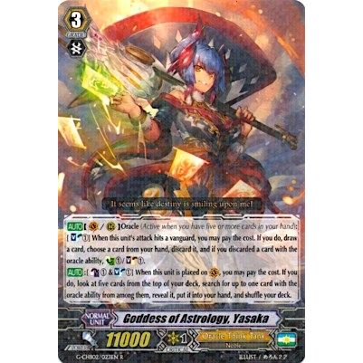 Image for Goddess of Astrology, Yasaka (G-CHB02/023EN) (G-CHB02) - Cardfight Vanguard