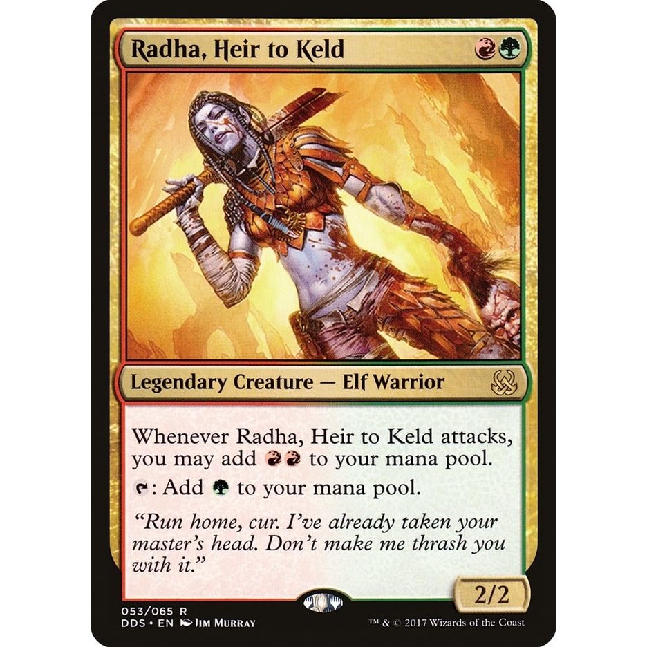 Image for Radha, Heir to Keld (53) (DDS) - Magic: The Gathering