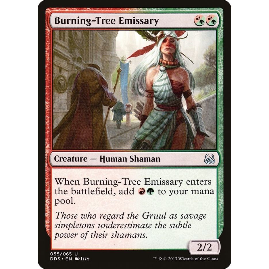 Image for Burning-Tree Emissary (55) (DDS) - Magic: The Gathering
