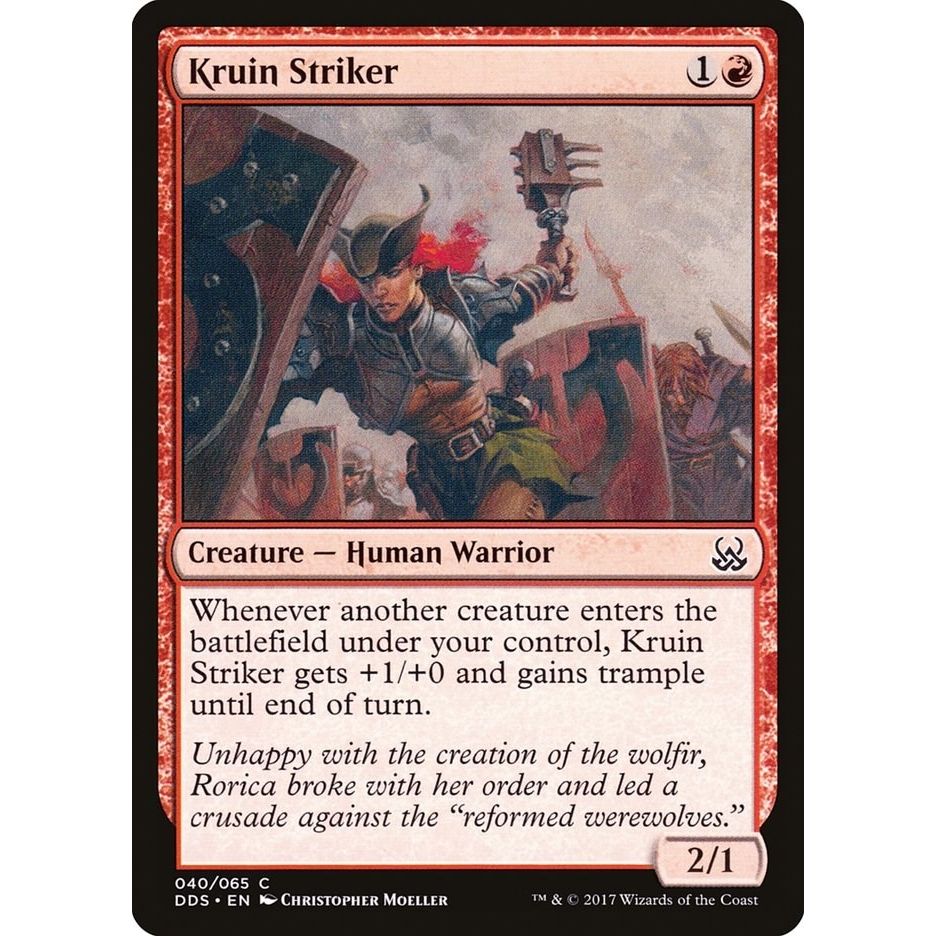 Image for Kruin Striker (40) (DDS) - Magic: The Gathering