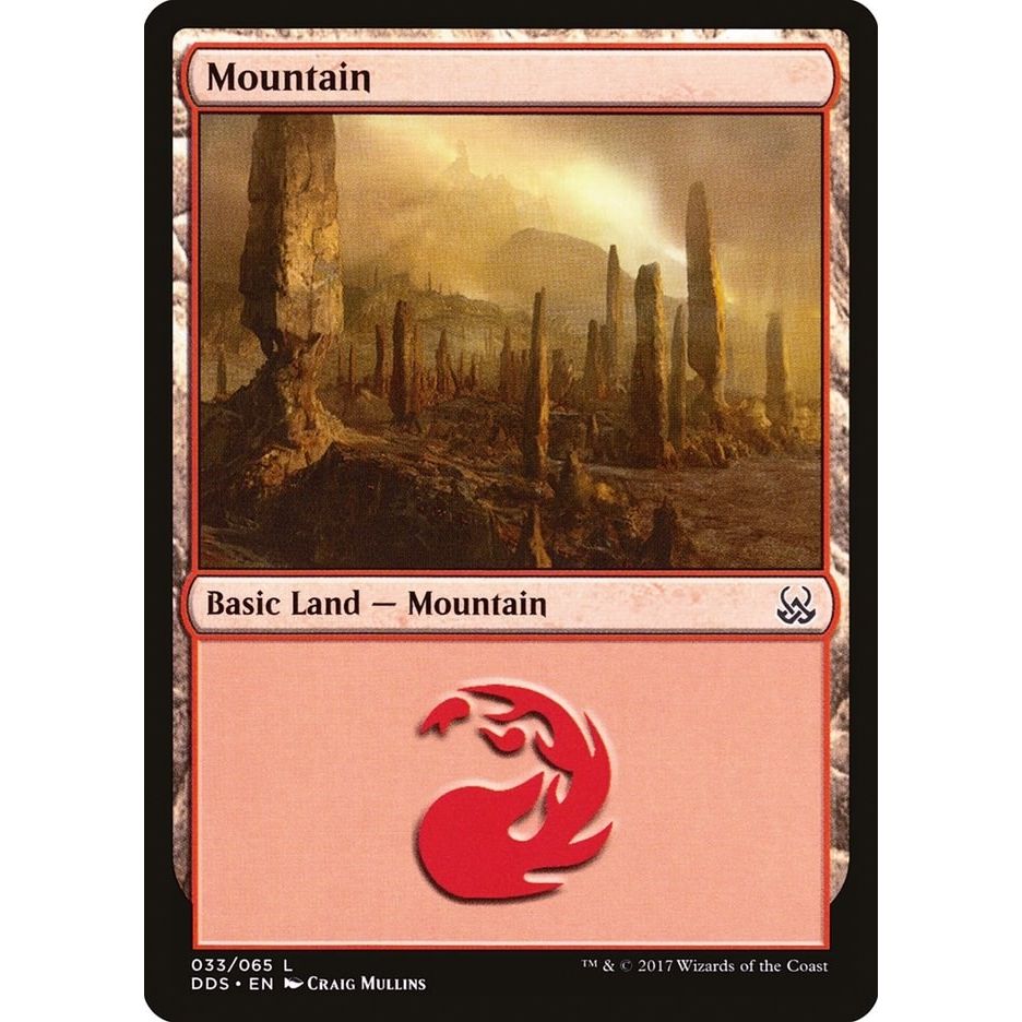 Image for Mountain (033) (33) (DDS) - Magic: The Gathering