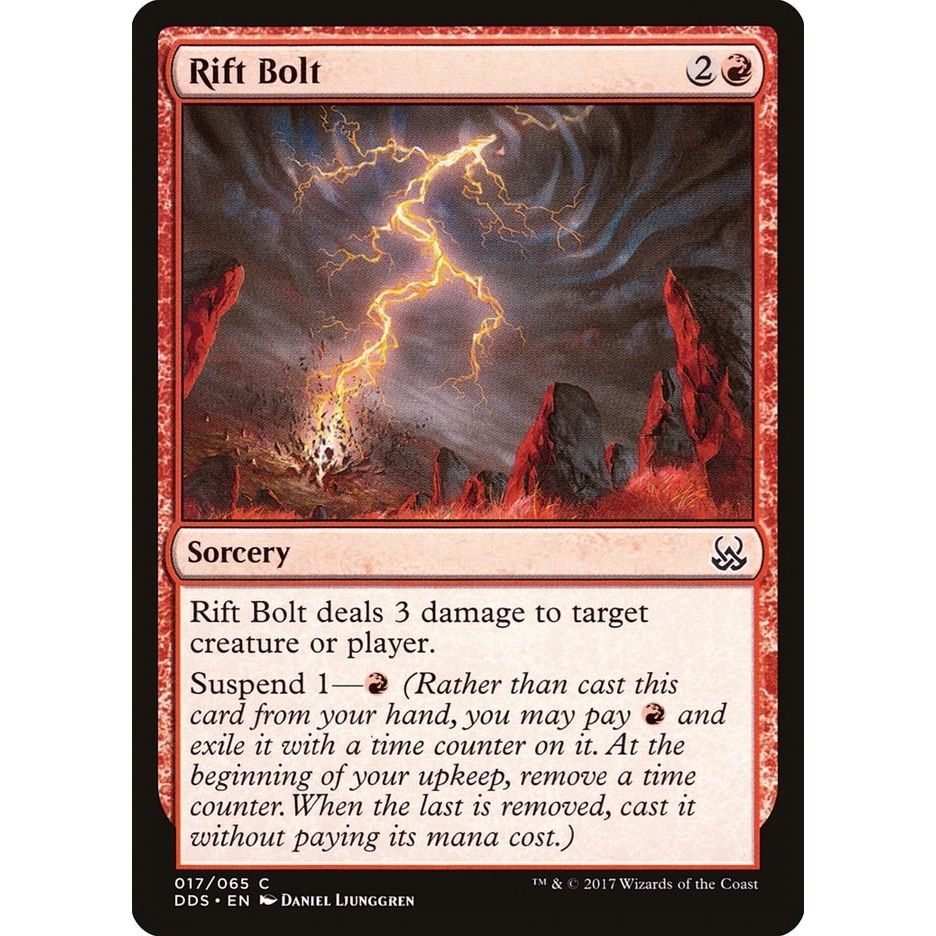 Image for Rift Bolt (17) (DDS) - Magic: The Gathering