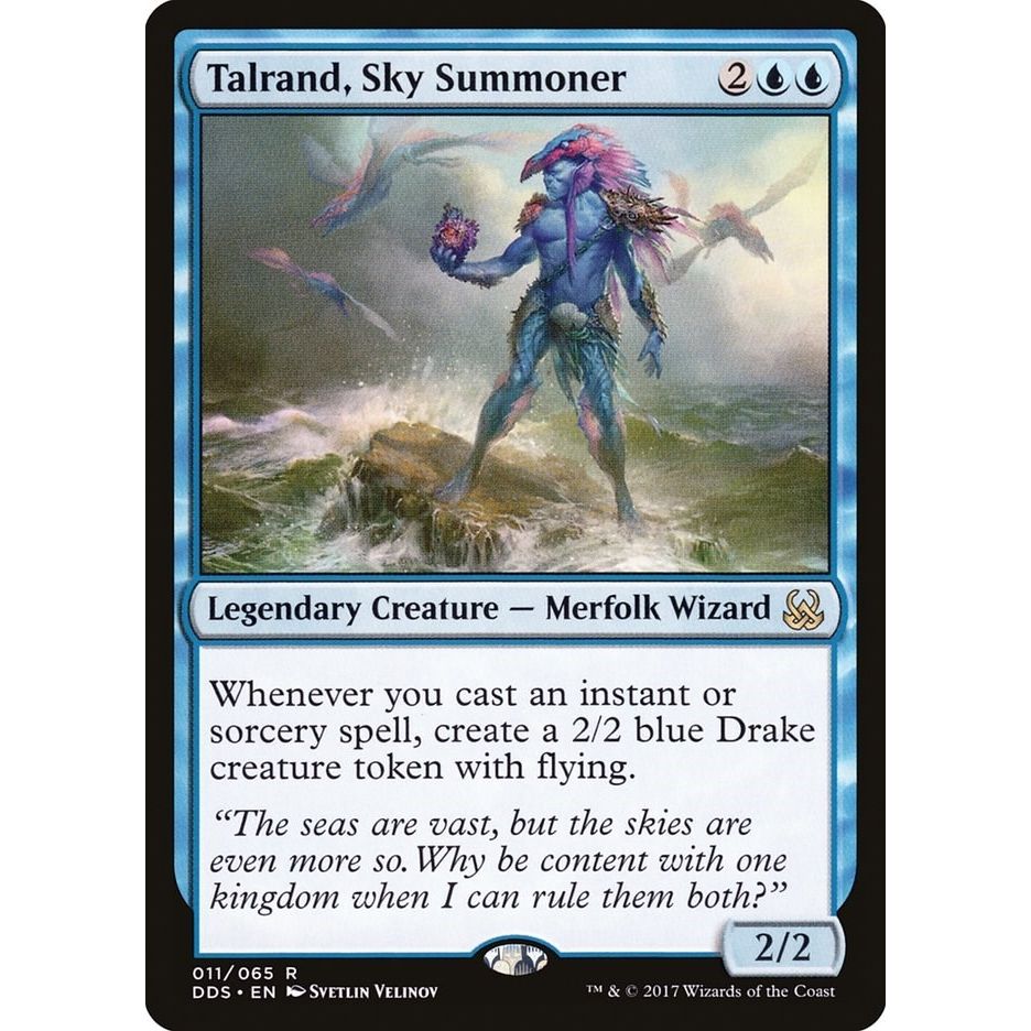 Image for Talrand, Sky Summoner (11) (DDS) - Magic: The Gathering