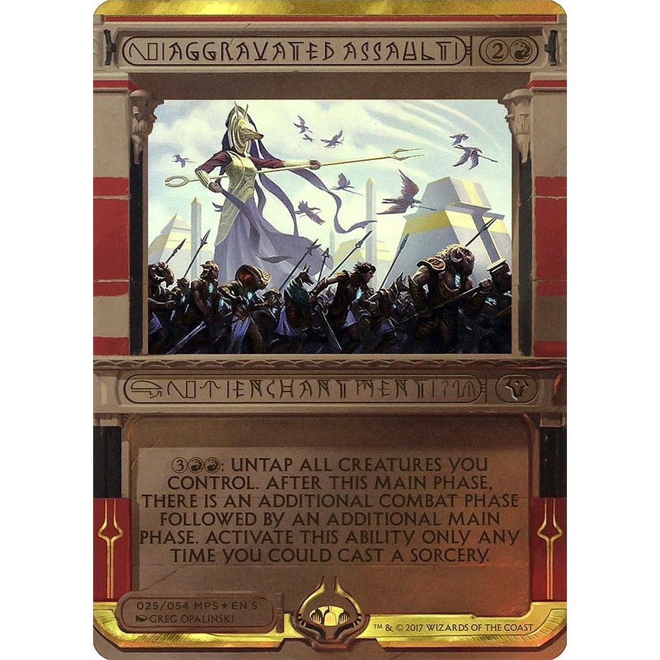 Image for Aggravated Assault (25) (MPS2) - Magic: The Gathering