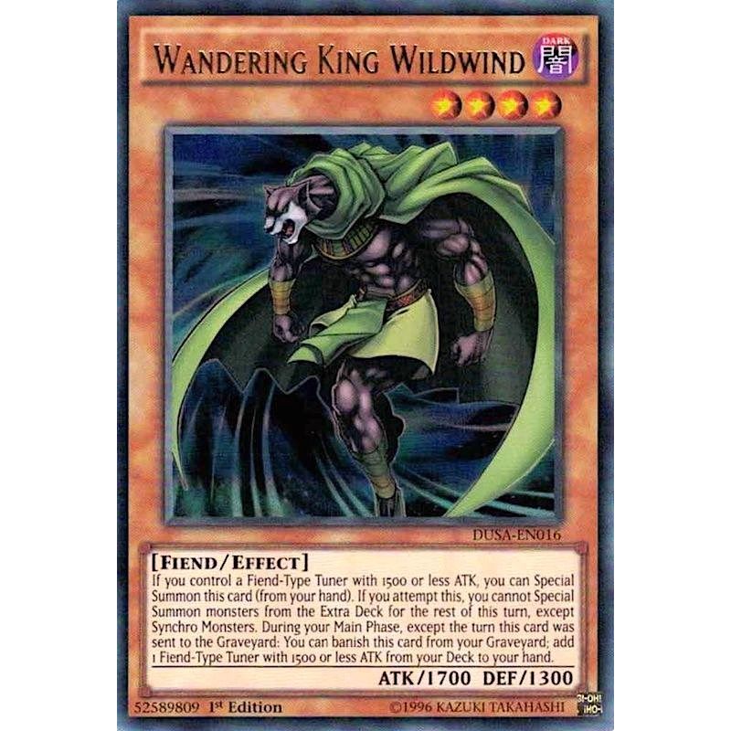 Image for Wandering King Wildwind (DUSA-EN016) (DUSA) - YuGiOh