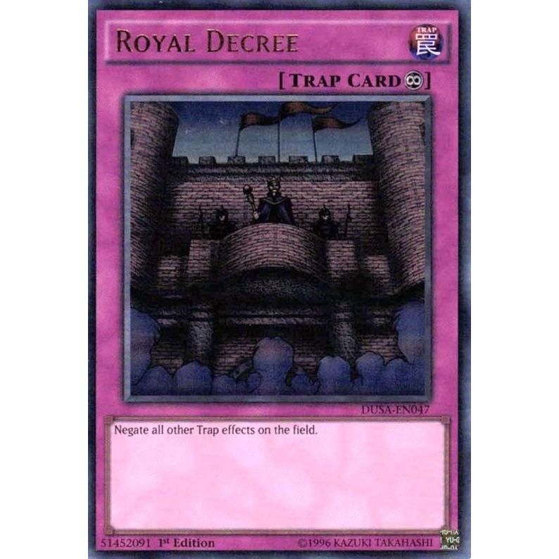 Image for Royal Decree (DUSA-EN047) (DUSA) - YuGiOh