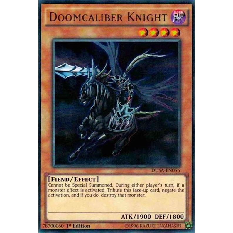 Image for Doomcaliber Knight (DUSA-EN056) (DUSA) - YuGiOh
