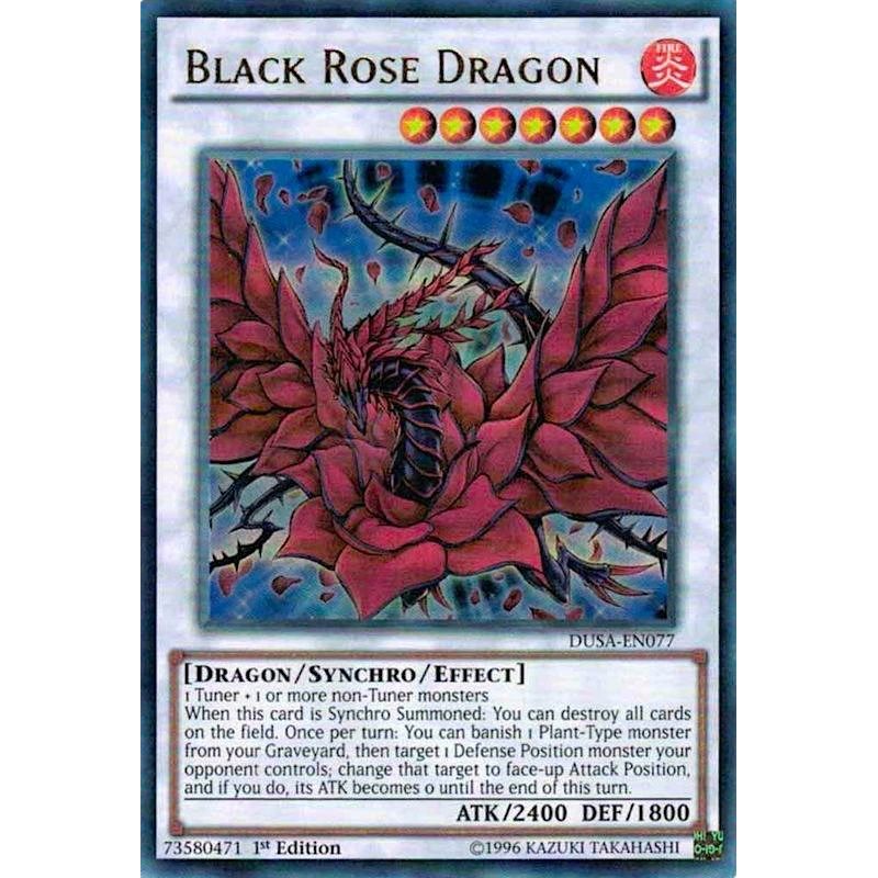 Image for Black Rose Dragon (DUSA-EN077) (DUSA) - YuGiOh