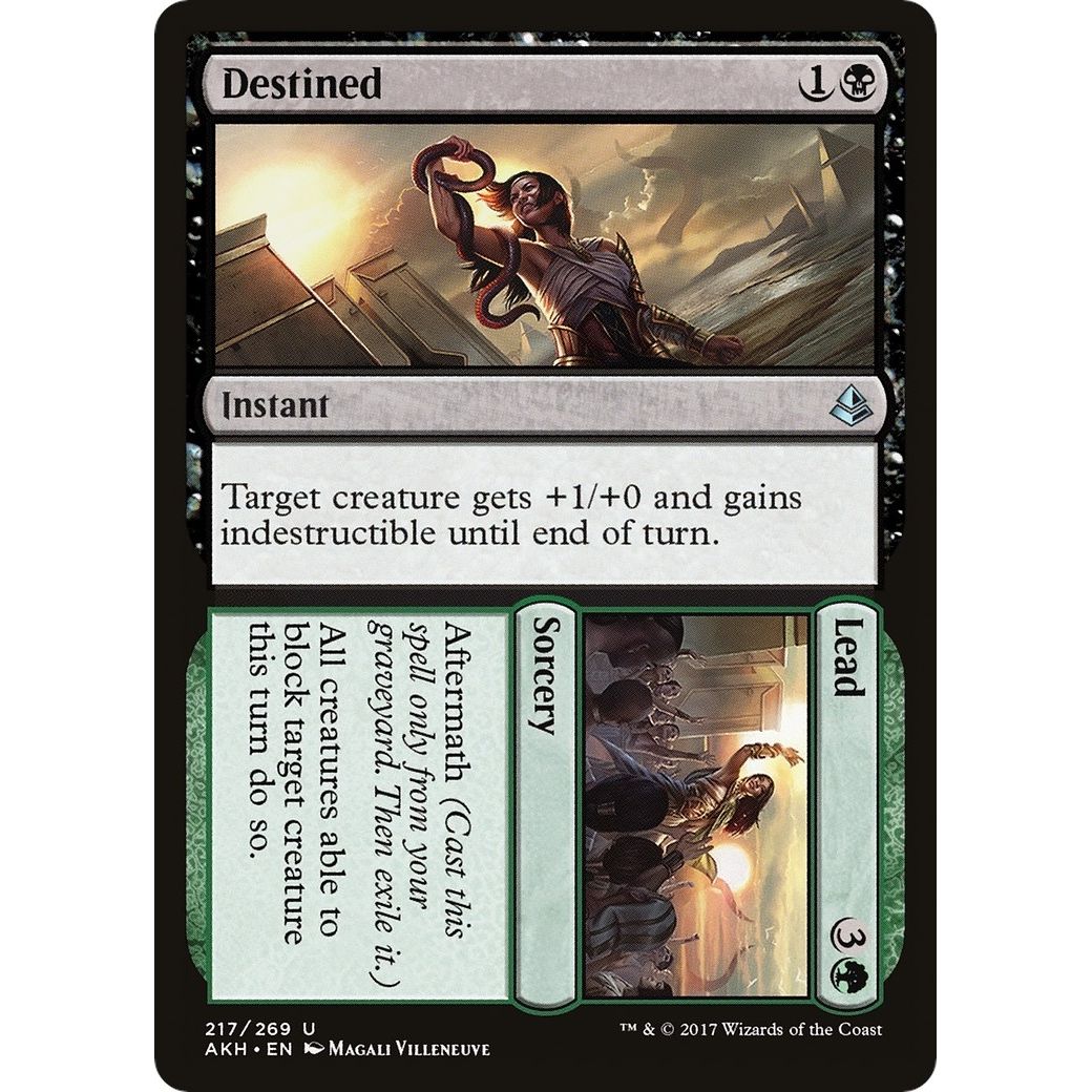 Image for Destined // Lead (217) (AKH) - Magic: The Gathering
