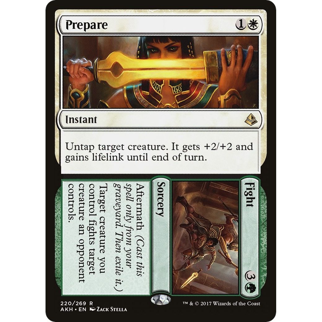 Image for Prepare // Fight (220) (AKH) - Magic: The Gathering