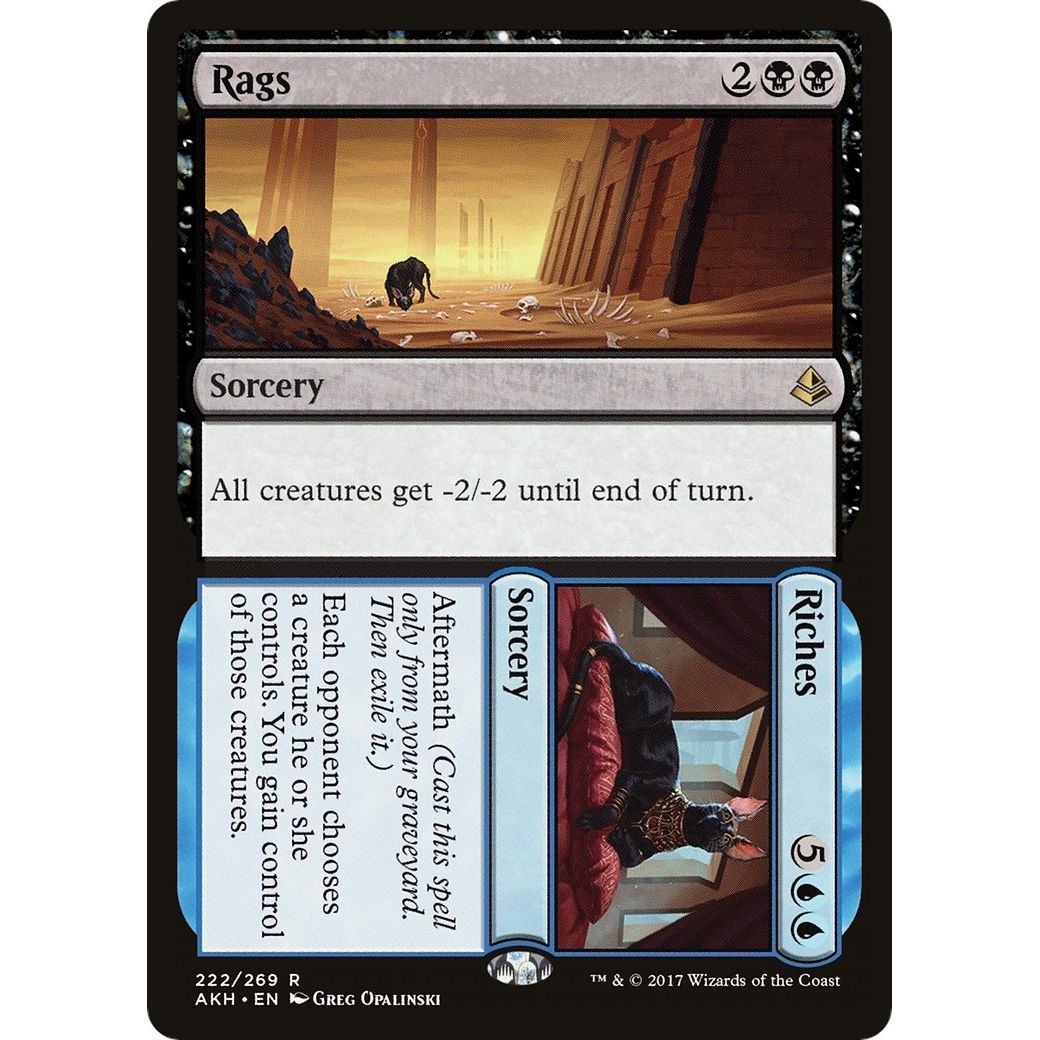Image for Rags // Riches (222) (AKH) - Magic: The Gathering