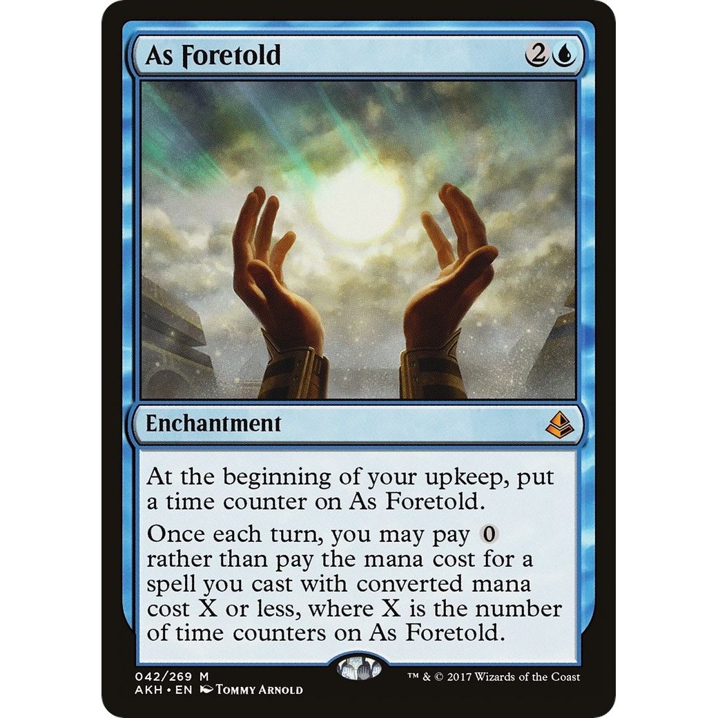 Image for As Foretold (42) (AKH) - Magic: The Gathering