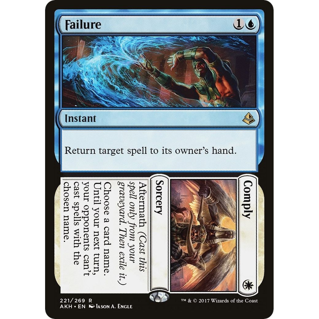Image for Failure // Comply (221) (AKH) - Magic: The Gathering