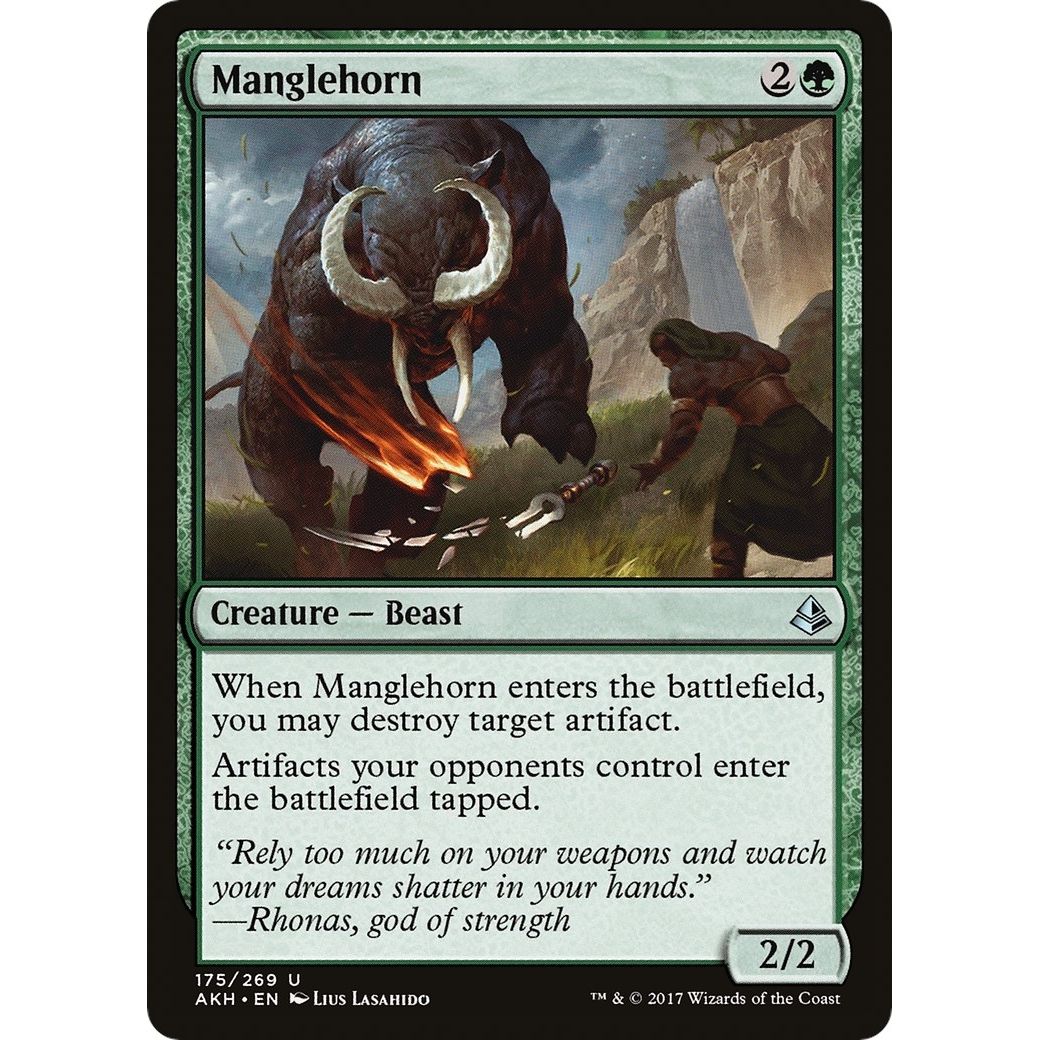 Image for Manglehorn (175) (AKH) - Magic: The Gathering
