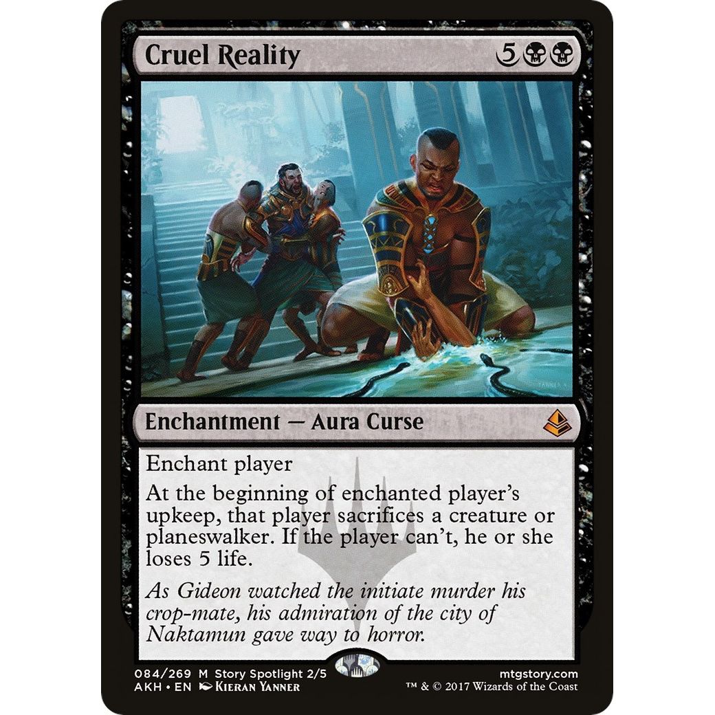Image for Cruel Reality (84) (AKH) - Magic: The Gathering