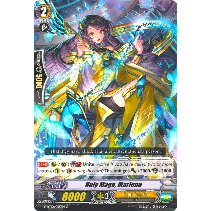 Image for Holy Mage, Marlene (G-BT10/055EN) (G-BT10) - Cardfight Vanguard
