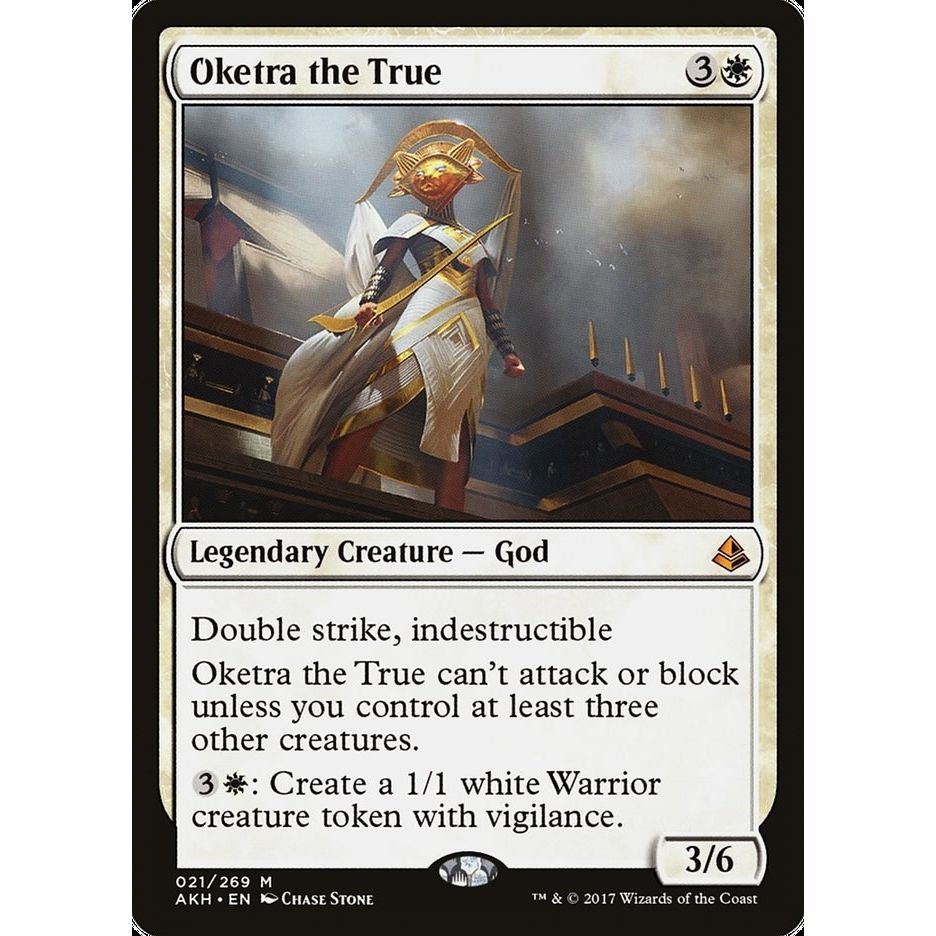 Image for Oketra the True (21) (AKH) - Magic: The Gathering