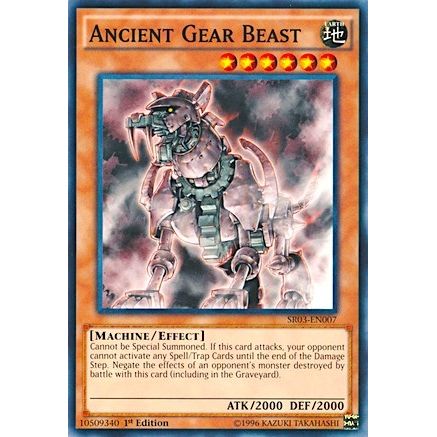 Image for Ancient Gear Beast (SR03-EN007) (SR03) - YuGiOh
