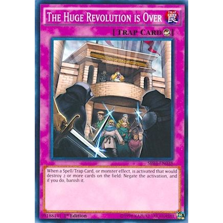 Image for The Huge Revolution is Over (SR03-EN038) (SR03) - YuGiOh