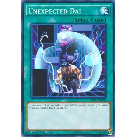 Image for Unexpected Dai (SR04-EN028) (SR04) - YuGiOh