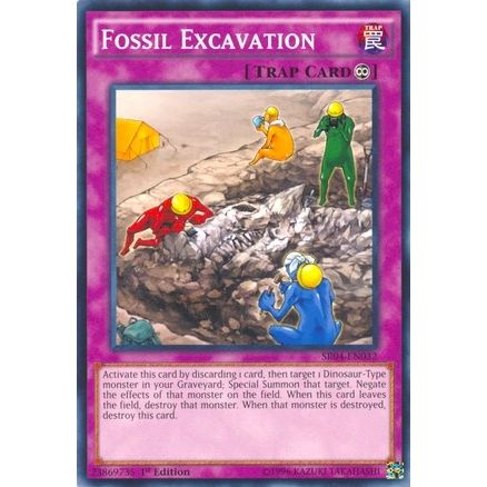 Image for Fossil Excavation (SR04-EN032) (SR04) - YuGiOh