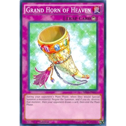 Image for Grand Horn of Heaven (SR04-EN037) (SR04) - YuGiOh