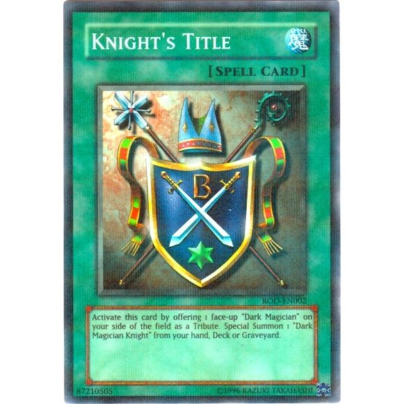 Image for Knight's Title (Reshef of Destruction) (Super Rare) (ROD-EN002) (VDP) - YuGiOh