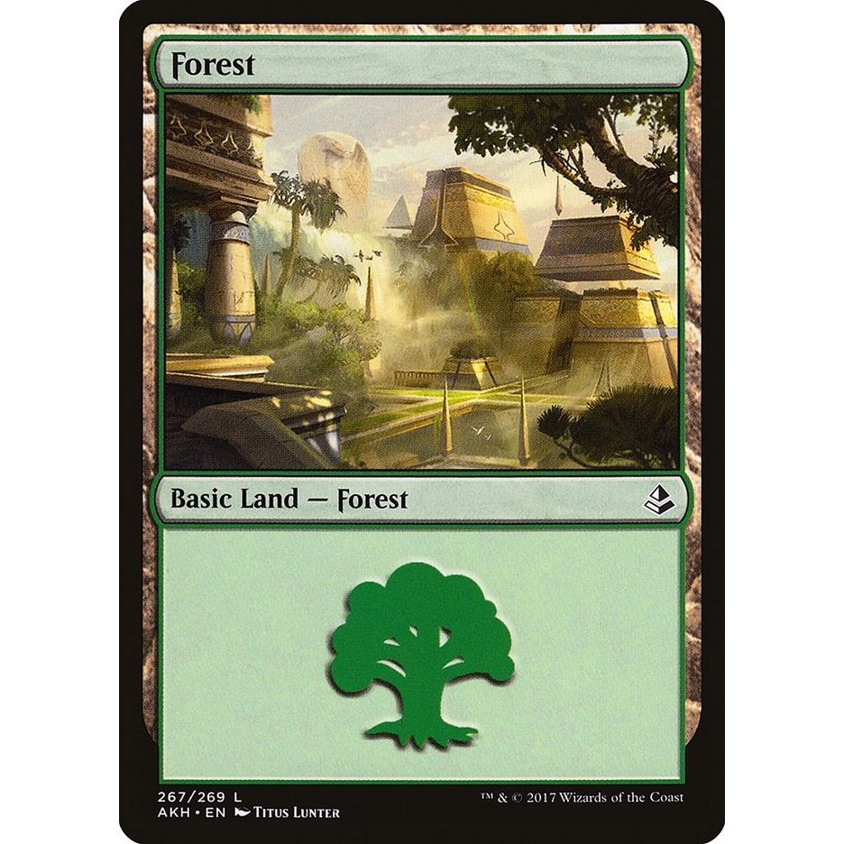 Image for Forest (267) (267) (AKH) - Magic: The Gathering