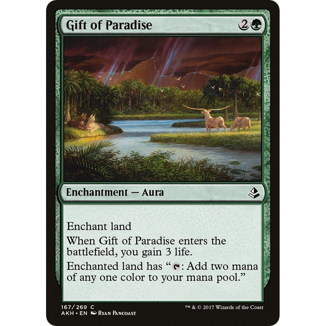 Image for Gift of Paradise (167) (AKH) - Magic: The Gathering