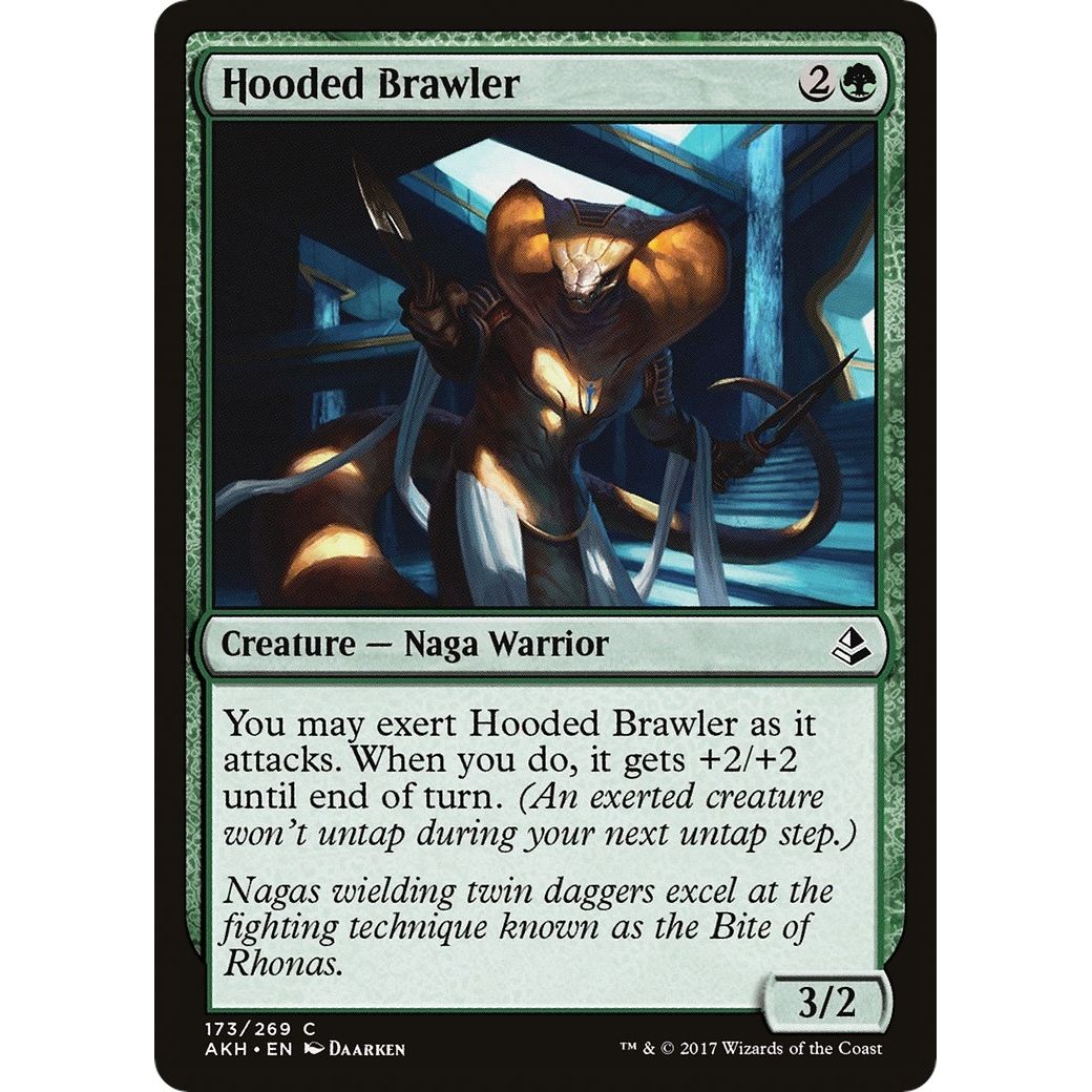 Image for Hooded Brawler (173) (AKH) - Magic: The Gathering