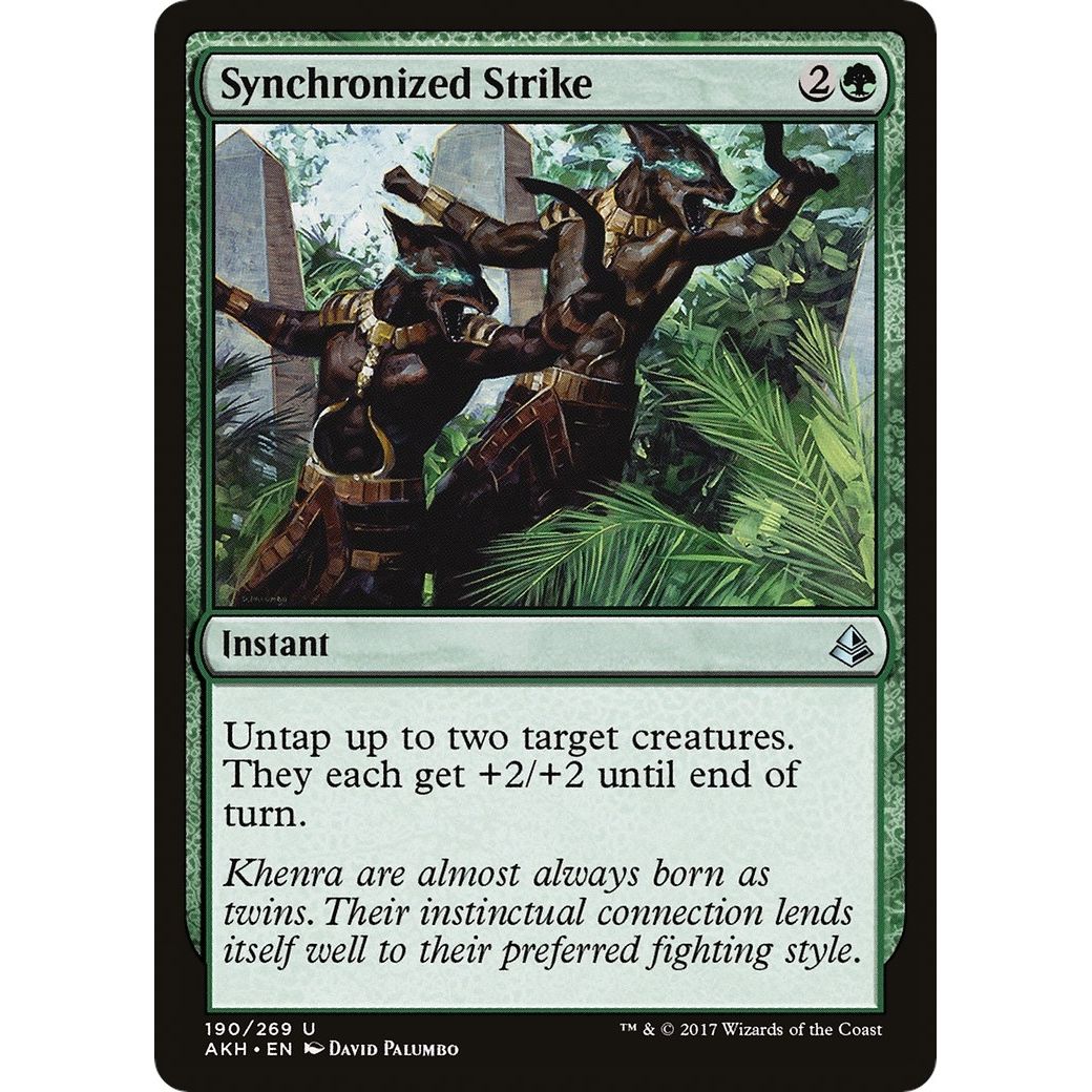 Image for Synchronized Strike (190) (AKH) - Magic: The Gathering
