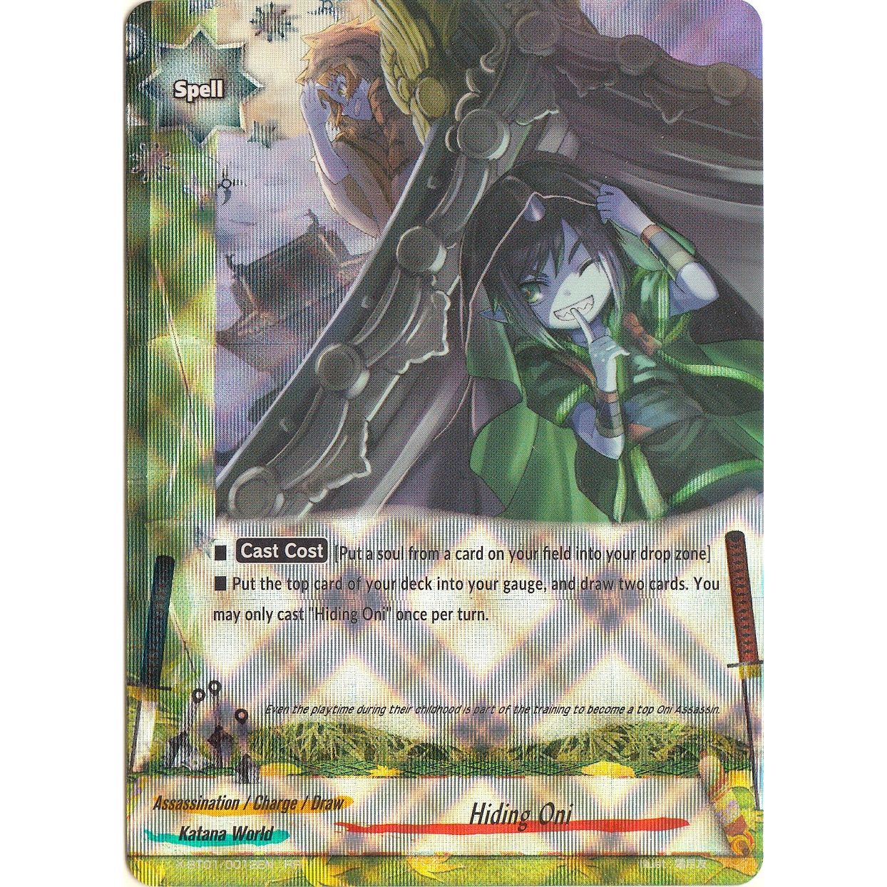 Image for Hiding Oni (X-BT01/0012EN) (X-BT01) - Future Card BuddyFight