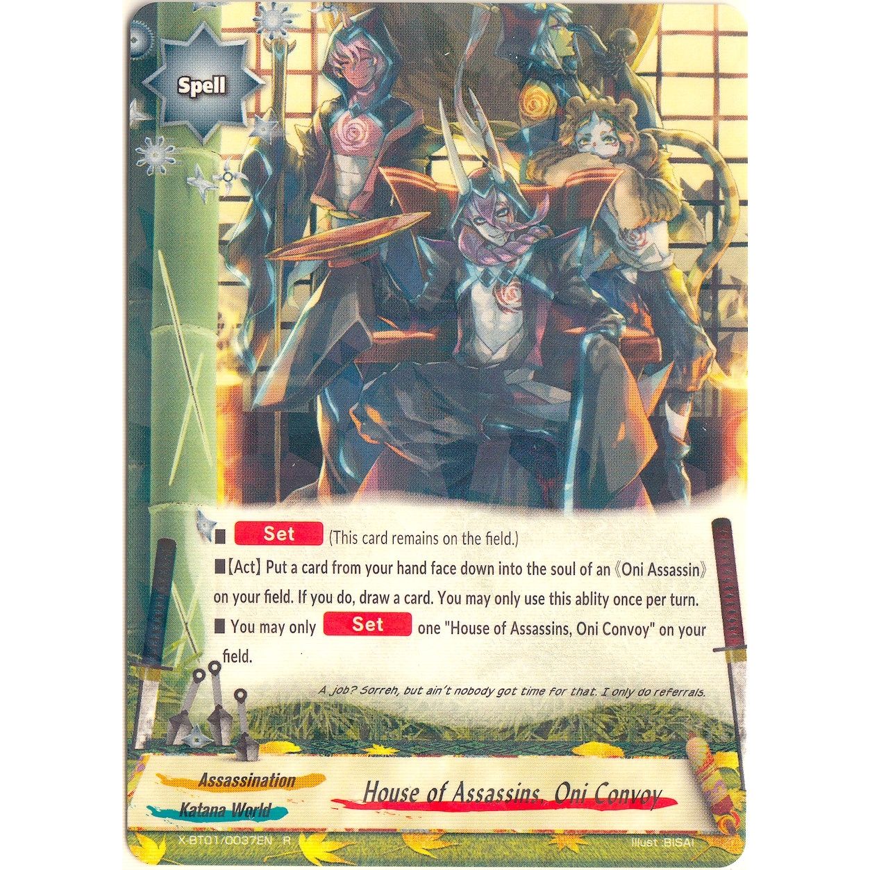 Image for House of Assassins, Oni Convoy (X-BT01/0037EN) (X-BT01) - Future Card BuddyFight