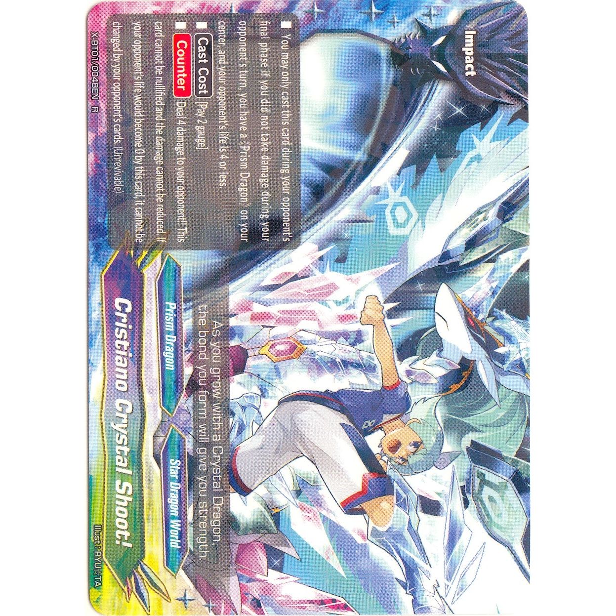 Image for Cristiano Crystal Shoot! (X-BT01/0048EN) (X-BT01) - Future Card BuddyFight