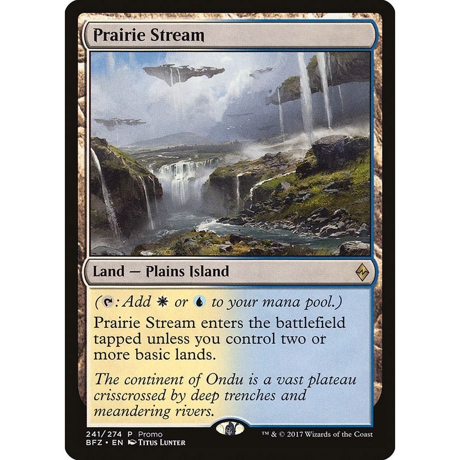 Image for Prairie Stream (241) (SSP) - Magic: The Gathering