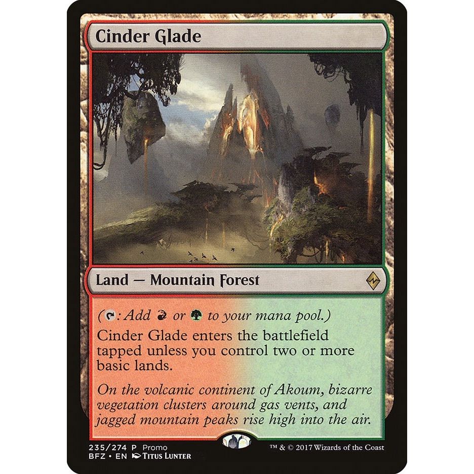 Image for Cinder Glade (235) (SSP) - Magic: The Gathering