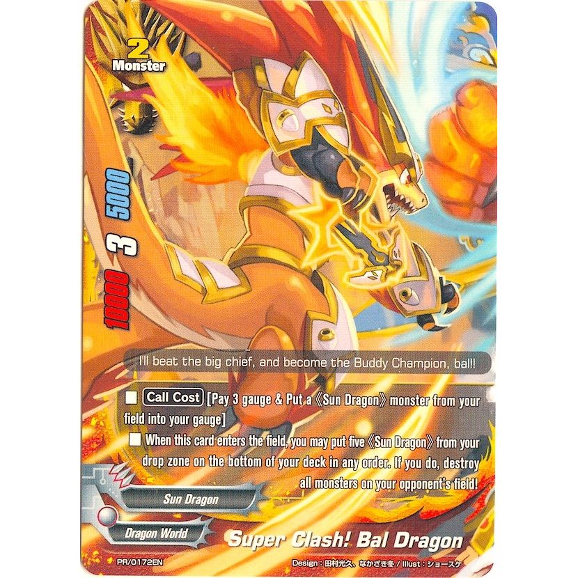 Image for Super Clash! Bal Dragon (PR/0172EN) (PR) - Future Card BuddyFight