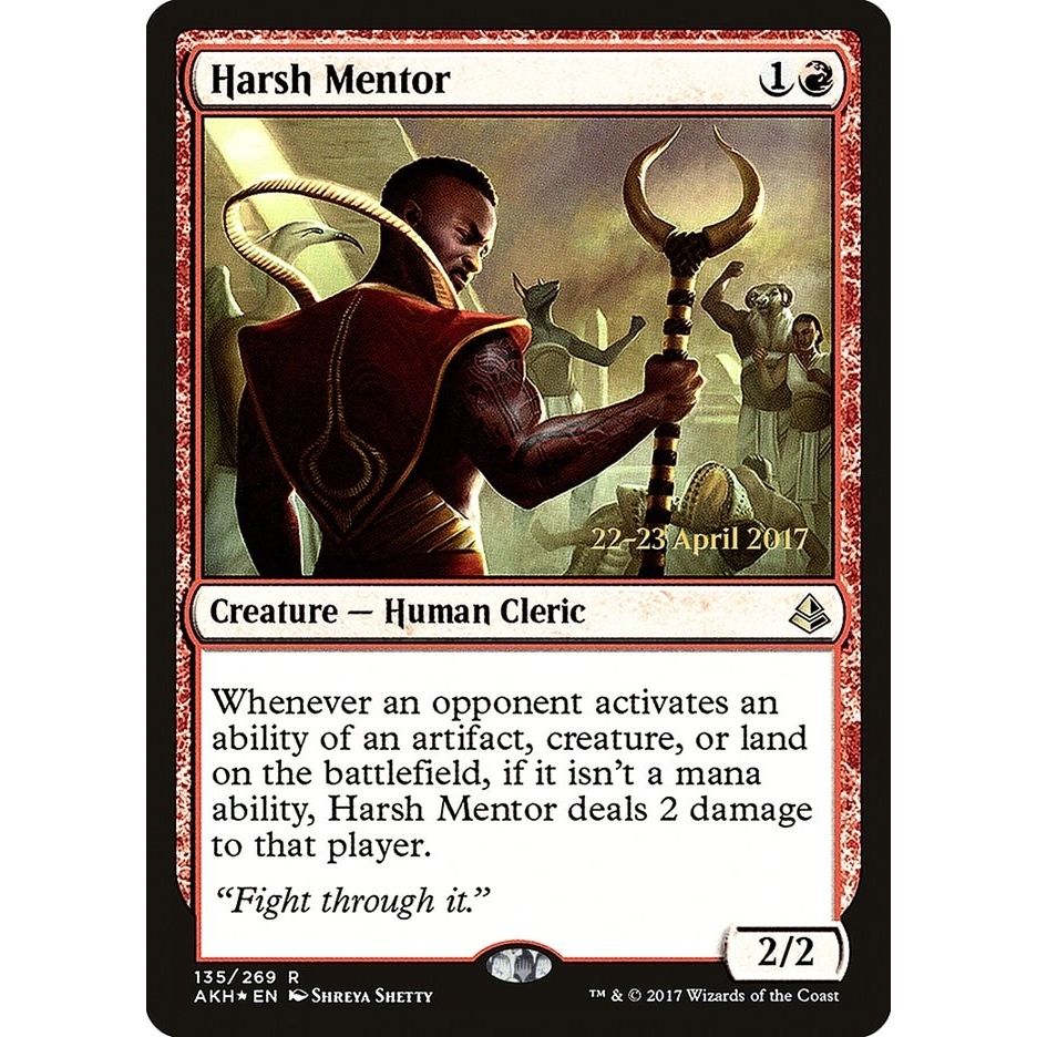 Image for Harsh Mentor (135) (PRE) - Magic: The Gathering