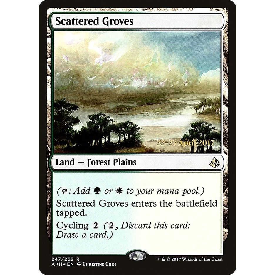 Image for Scattered Groves (247) (PRE) - Magic: The Gathering