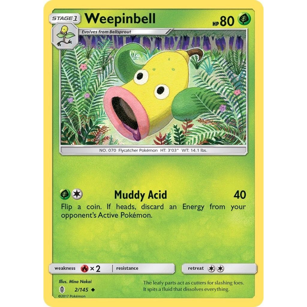 Image for Weepinbell (2/145) (SM02) - Pokemon
