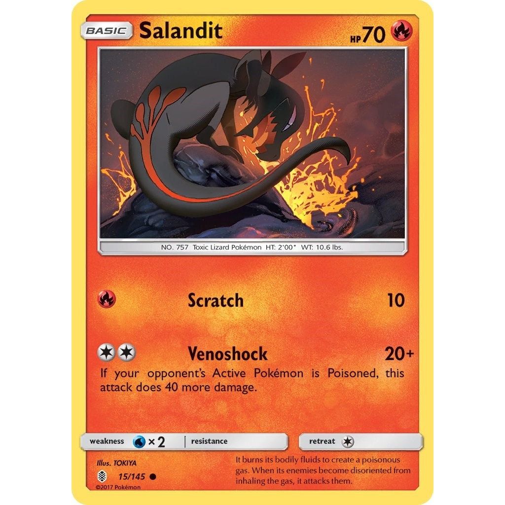 Image for Salandit (15/145) (SM02) - Pokemon