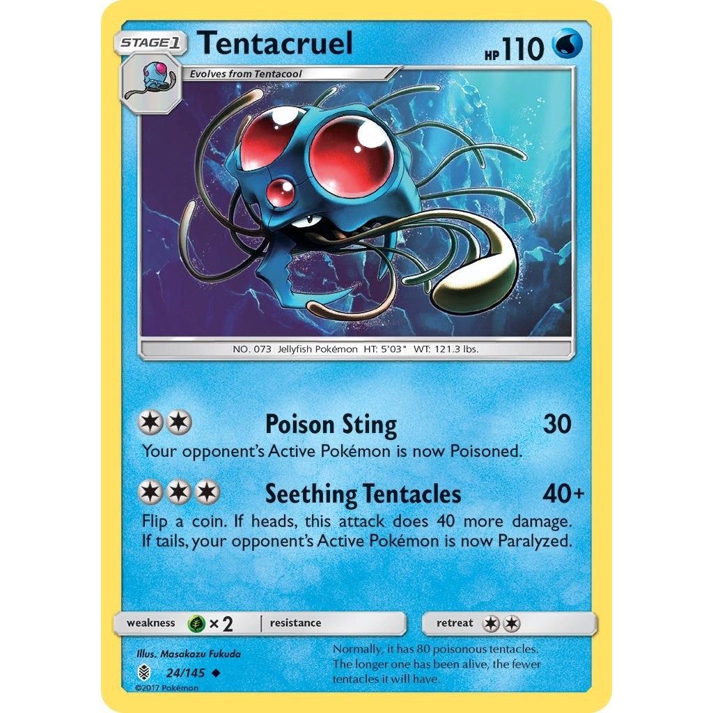 Image for Tentacruel (24/145) (SM02) - Pokemon