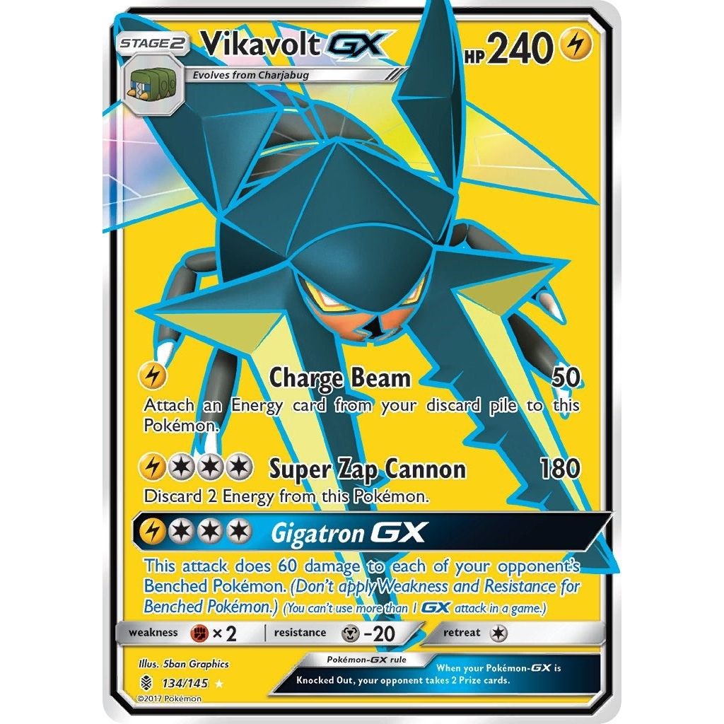 Image for Vikavolt GX (Full Art) (134/145) (SM02) - Pokemon